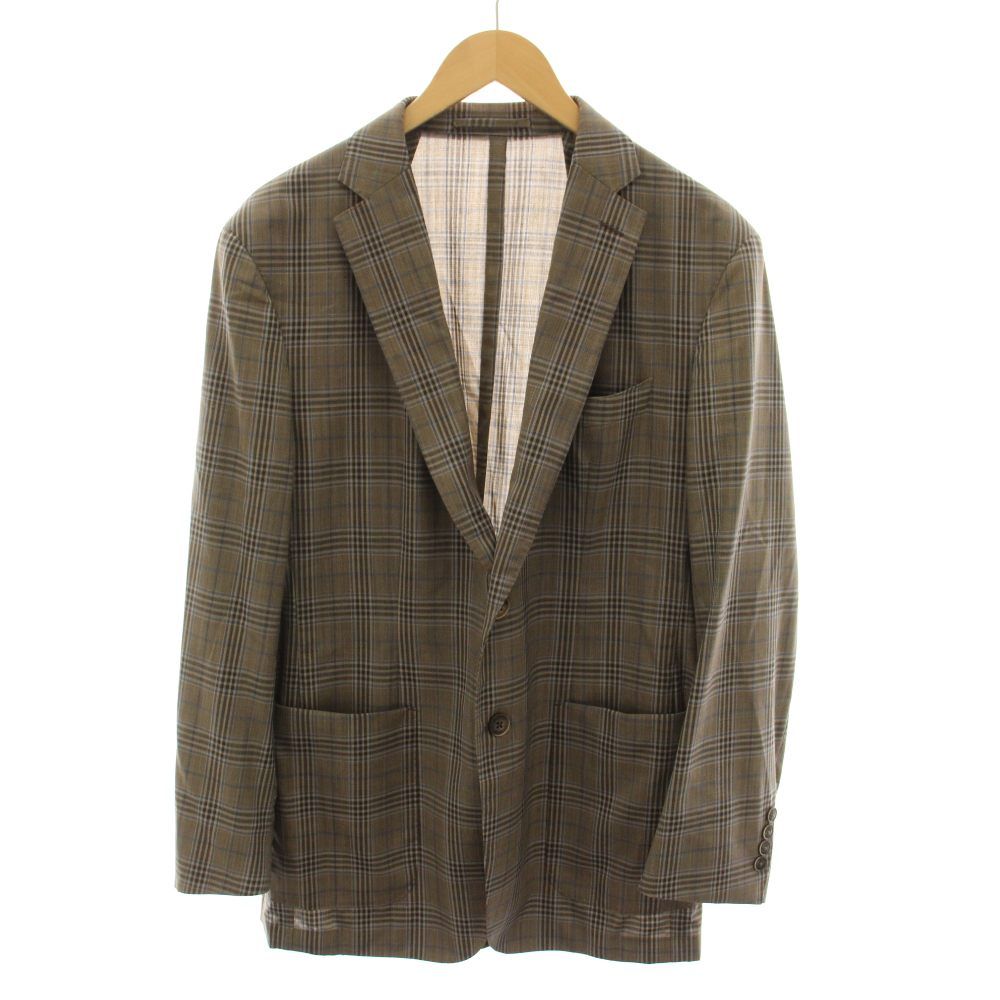 ハケット メイフェア MYFゼログラブチェックJF テーラードジャケット 42R ハケット HACKETT メイフェア MAYFAIR MYFゼログラブチェックJF MYF
