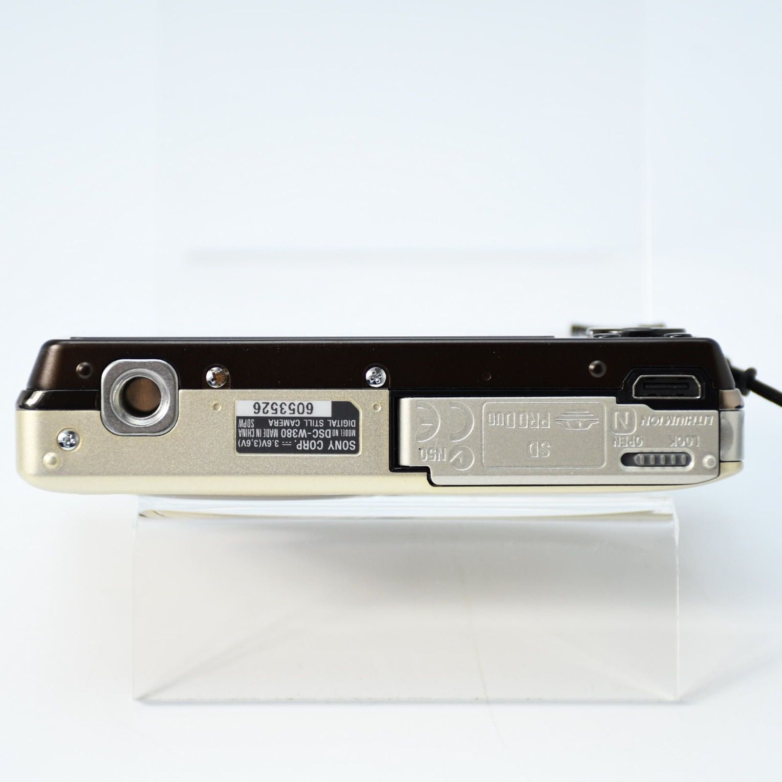 SONY Cyber-shot DSC-W380 ゴールド