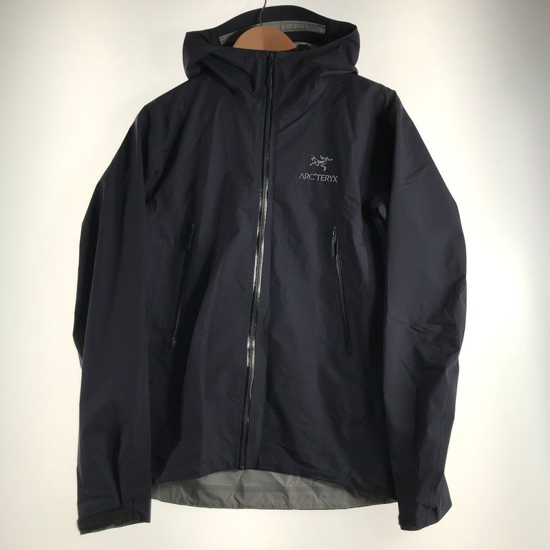 【中古品】 ARC’TERYX アークテリクス TAS 29090 BETA JACKET NAVY メンズ SIZE:S NYLON HOODIE ナイロン フーディー ジャケット 【144-260529-io-11-fuzh】
