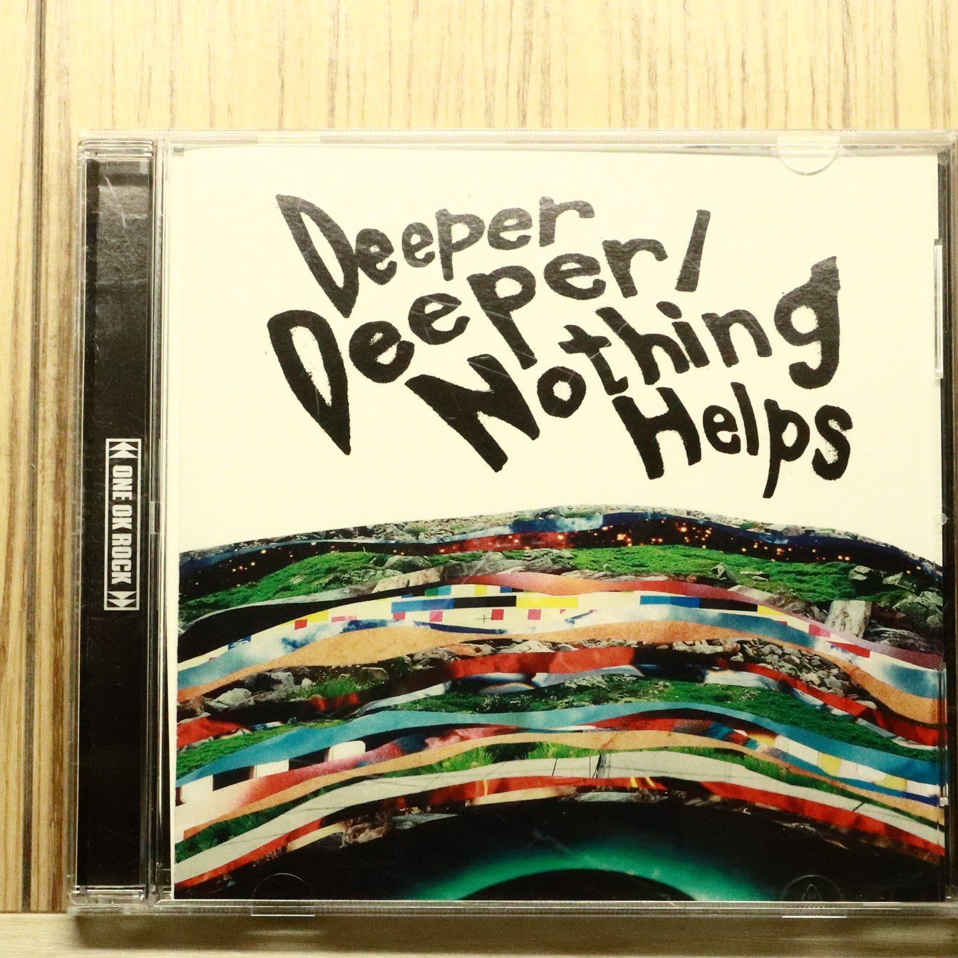 国内盤CD☆ワンオクロック/ONE OK ROCK□ Deeper Deeper/Nothing Helps