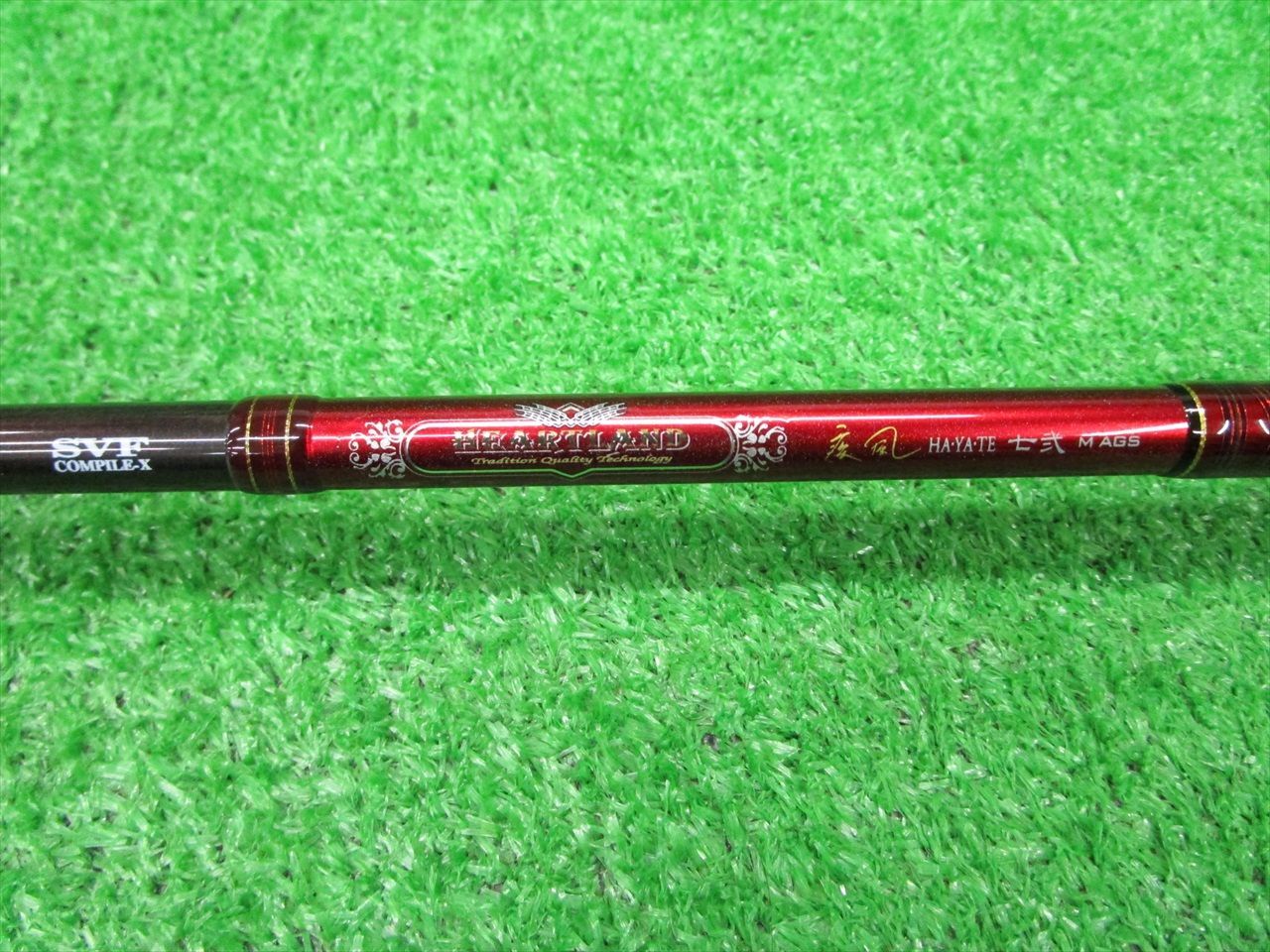 ECH茨 （美品） ダイワ ハートランド 疾風 七弐 M AGS HL722MRB-SV
