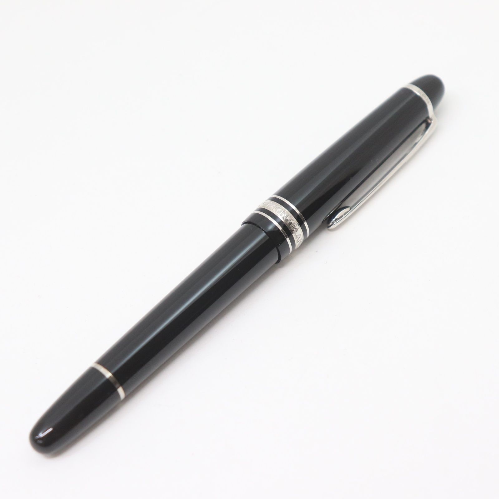 ITEH16905VK8 美品 MONTBLANC モンブラン マイスターシュテック 14K 585 M 万年筆 4810 ブラック 文房具 文具