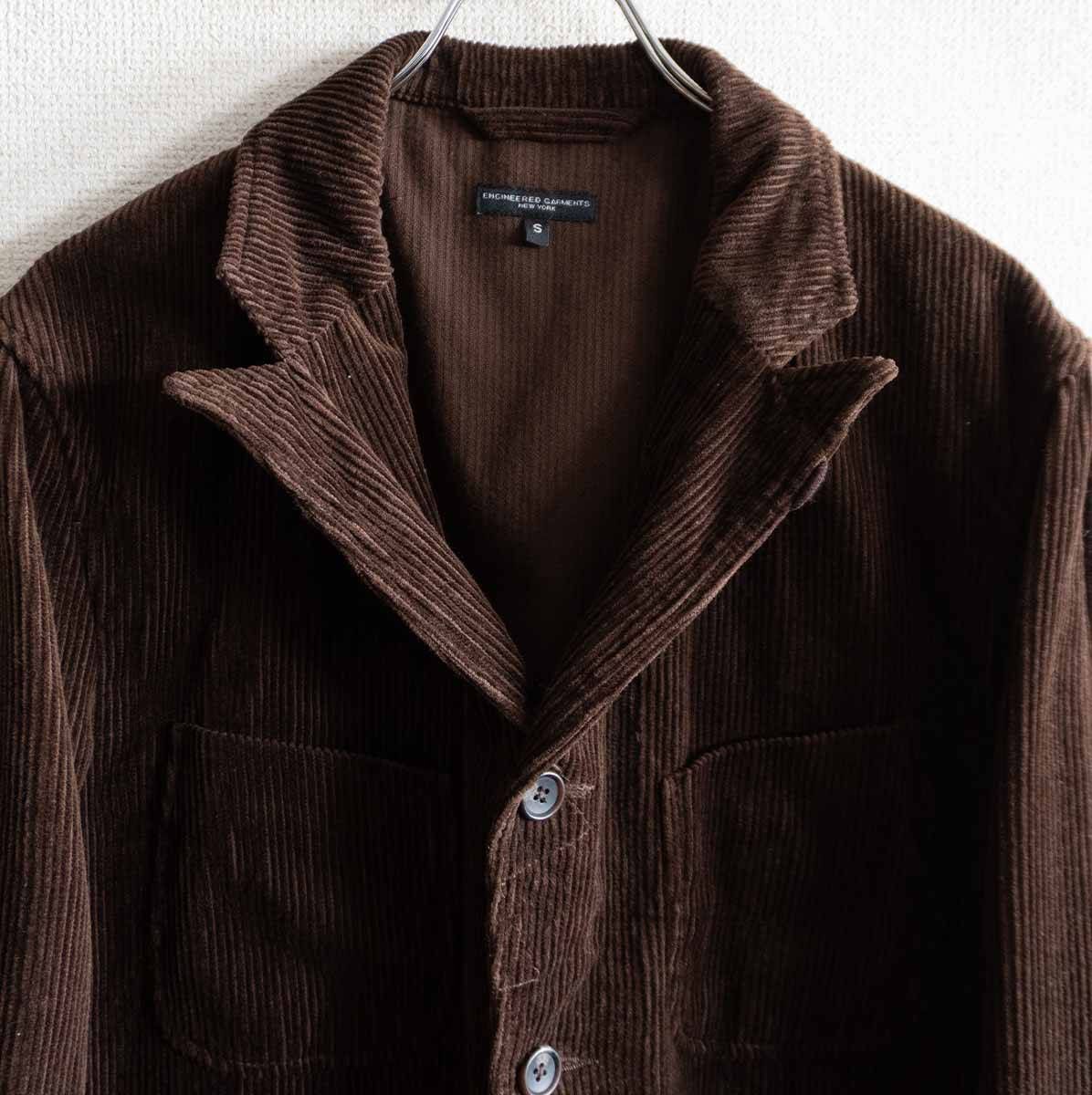 【美品】Engineered Garments【BEDFORD JACKET】S ブラウン コーデュロイ ベッドフォード ジャケット エンジニアードガーメンツ s2605150 美品】Engineered Garments【BEDFORD JACKET】S ブラウン コーデュロイ