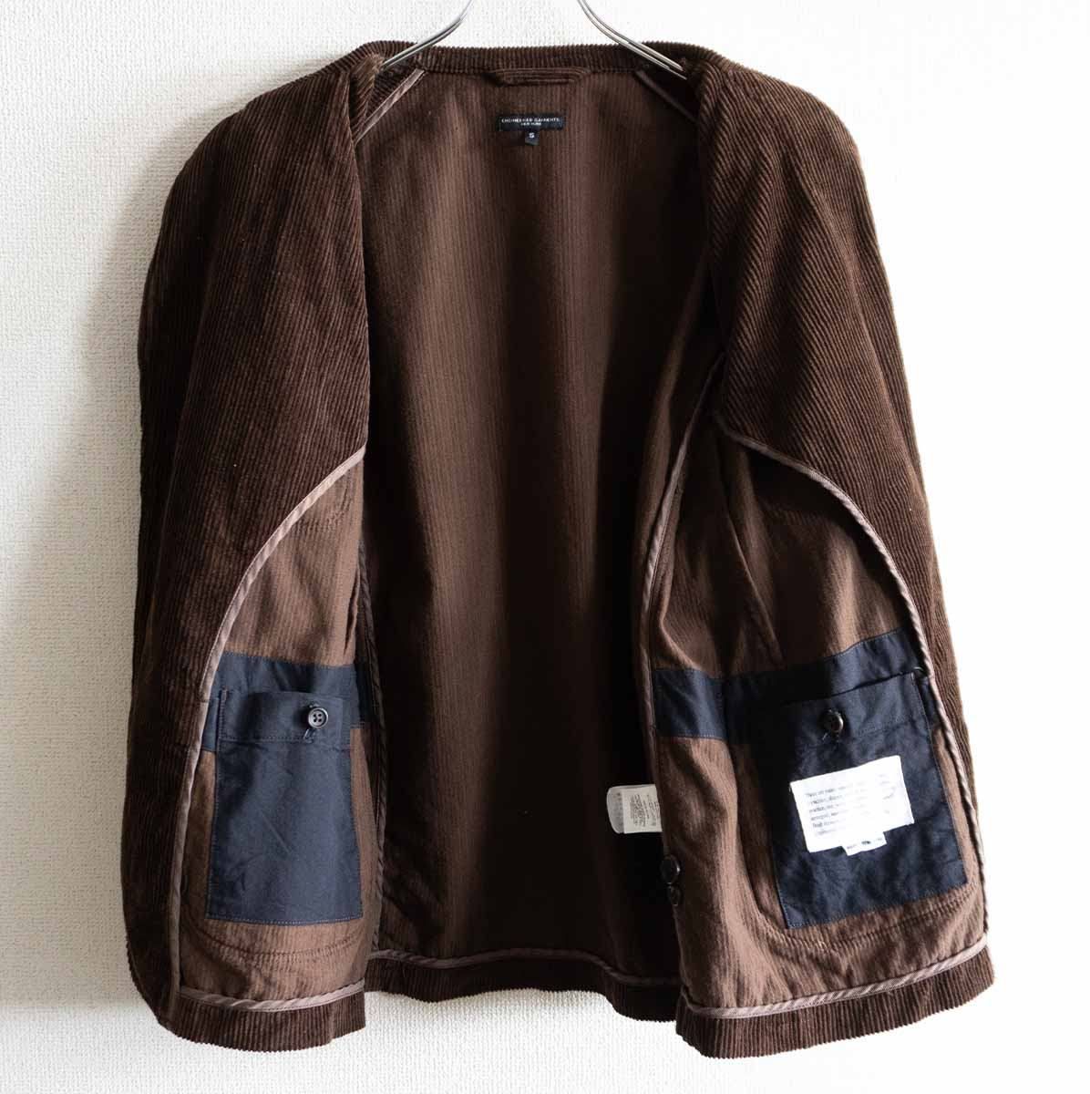 美品】Engineered Garments【BEDFORD JACKET】S ブラウン コーデュロイ