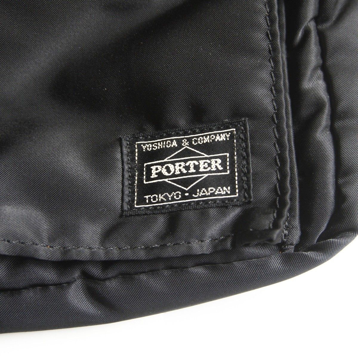 美品】PORTER 【タンカー ナイロン ウエストバッグ】ポーター ブラック