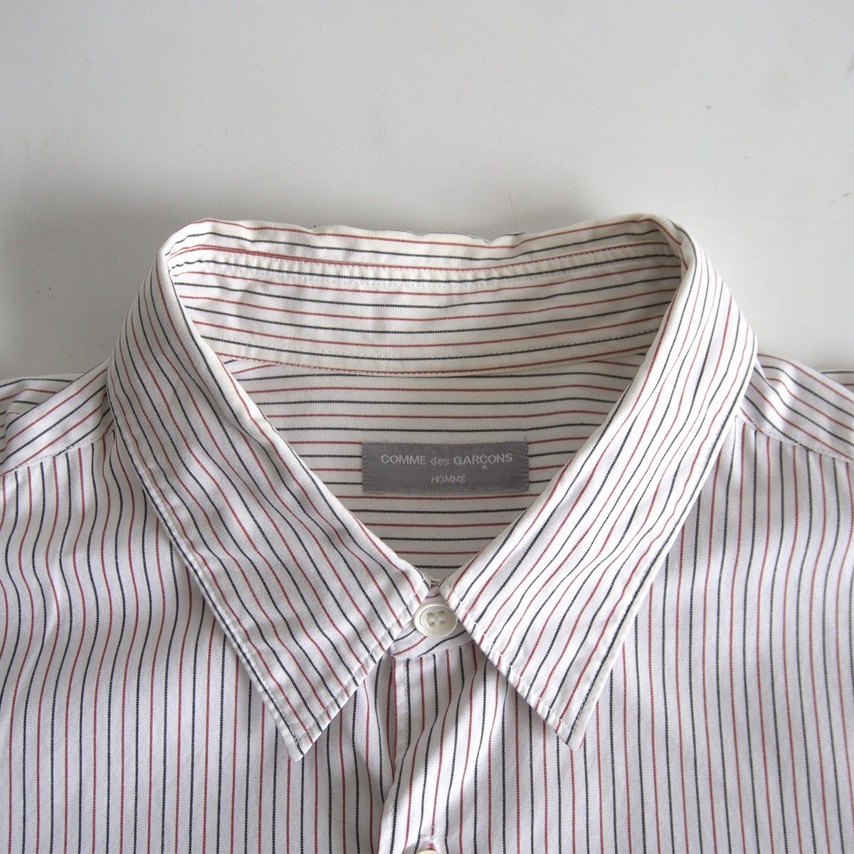 00s/アーカイブ】COMME des GARCONS HOMME【マルチストライプ シャツ