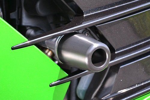 新品 アグラス(AGRAS) レーシングスライダー フレームタイプ ロゴ無 ジュラコン:ホワイト ZX-14R(12) 342-490-000