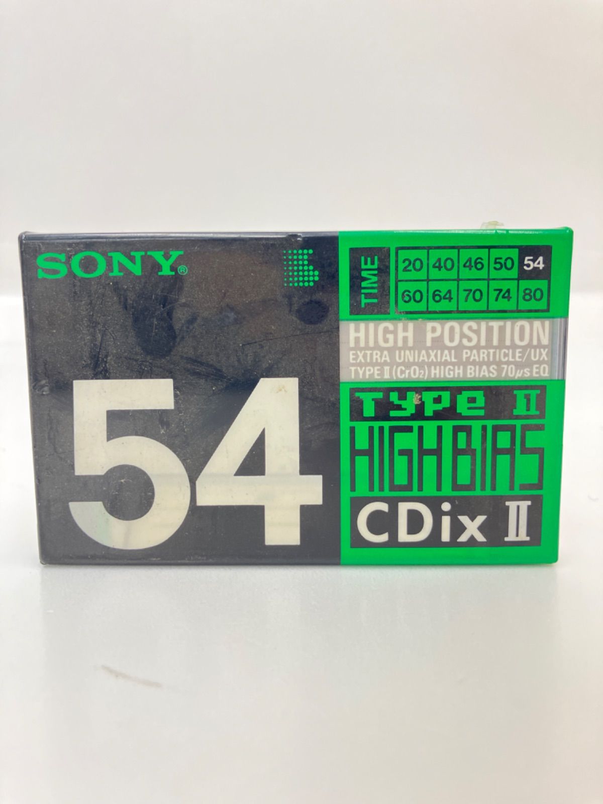 □ SONY ソニー CDix II カセットテープ 2本セット - メルカリ