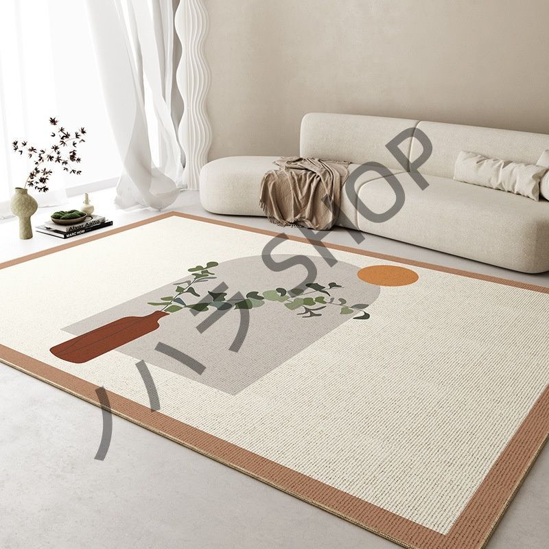 200*300cm/多機能使用/カーペット/滑り止め付き /ラグ マット /ベッドルーム リビングルーム 寝室の部屋 /マット/カーペット/ #E136
