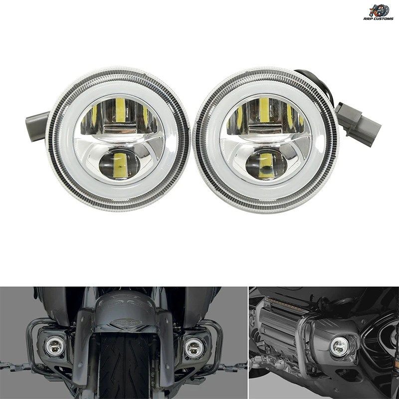オートバイ用LEDドライビングフォグライト ホンダ ゴールドウイング 1800 GL1800 2006-2010 2012-2017 DOT 27,547円