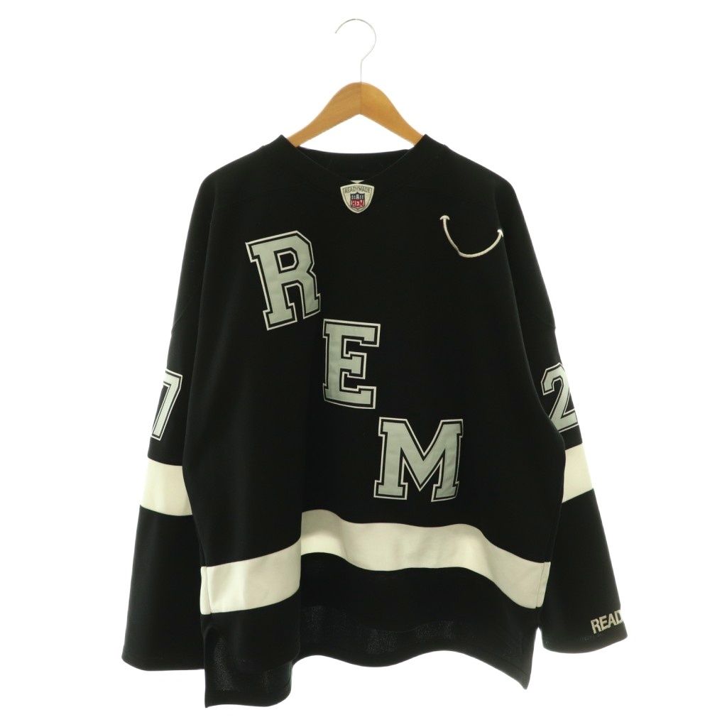 レディメイド READYMADE 23SS GAME SHIRT SMILE ゲーム シャツ スマイル カットソー 1 黒 白 グレー /CX ■OS