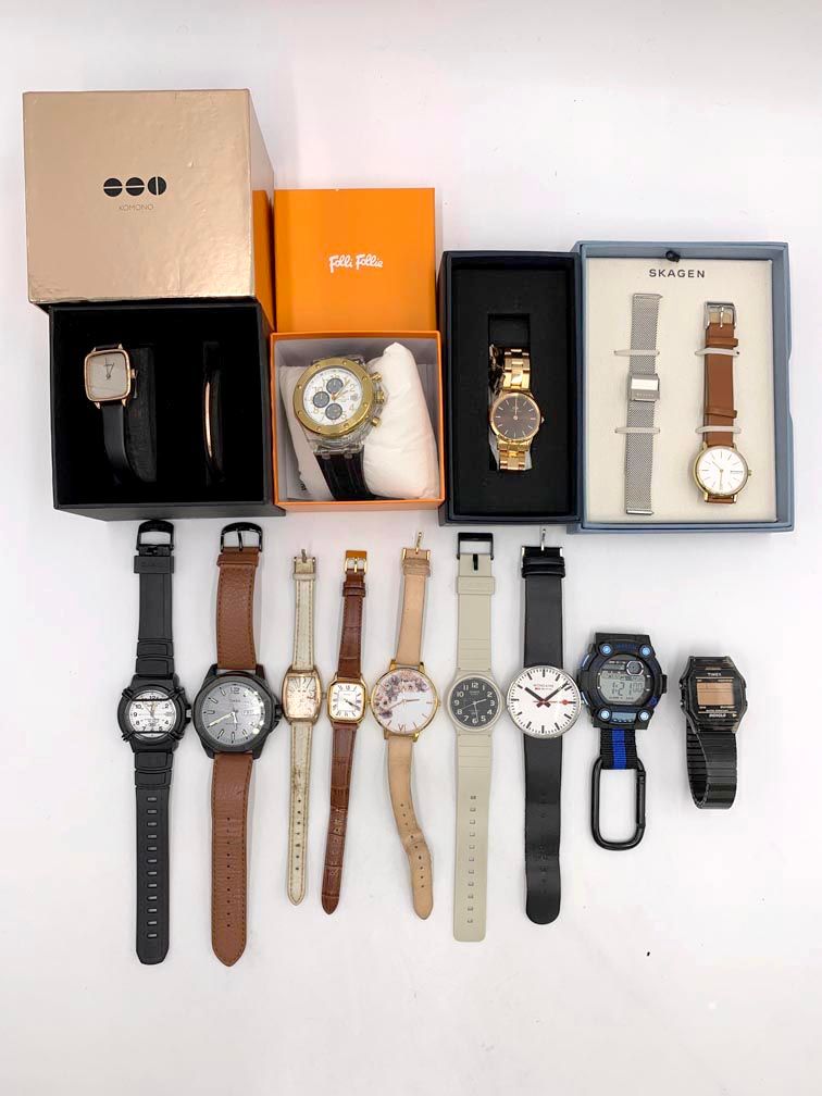 ジャンク品 時計 まとめ売り 13本 TIMEX ダニエルウェリントン MONADINE CASIO マルチ ■■◎メンズ
