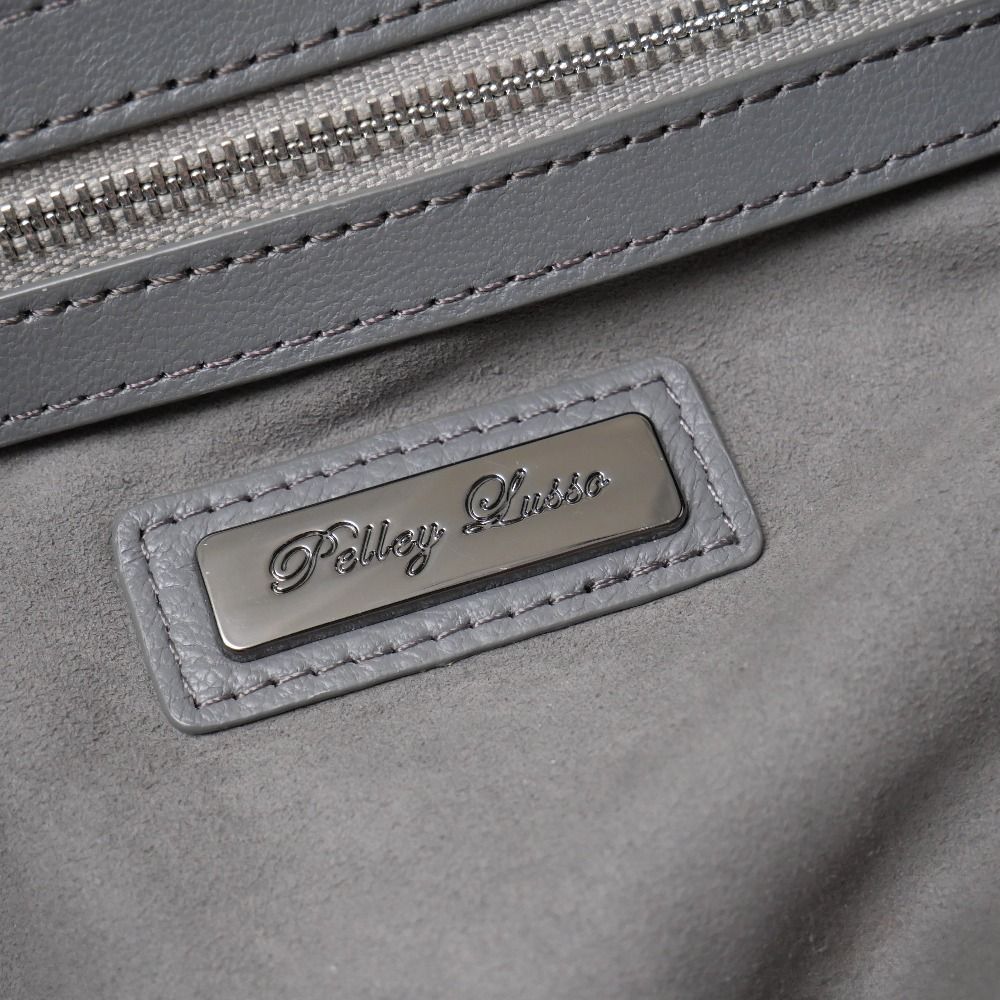 Pelley Lusso ペレリールッソ ハンドバッグ クロコ ワニ革 2WAY トート