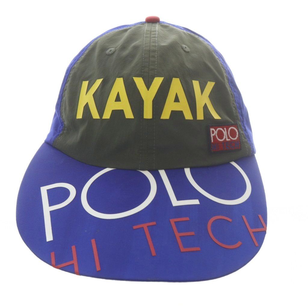 ポロ ラルフローレン POLO RALPH LAUREN HI TECH KAYAK 帽子 キャップ 野球帽 ブルー カーキ /YO31 ■SH