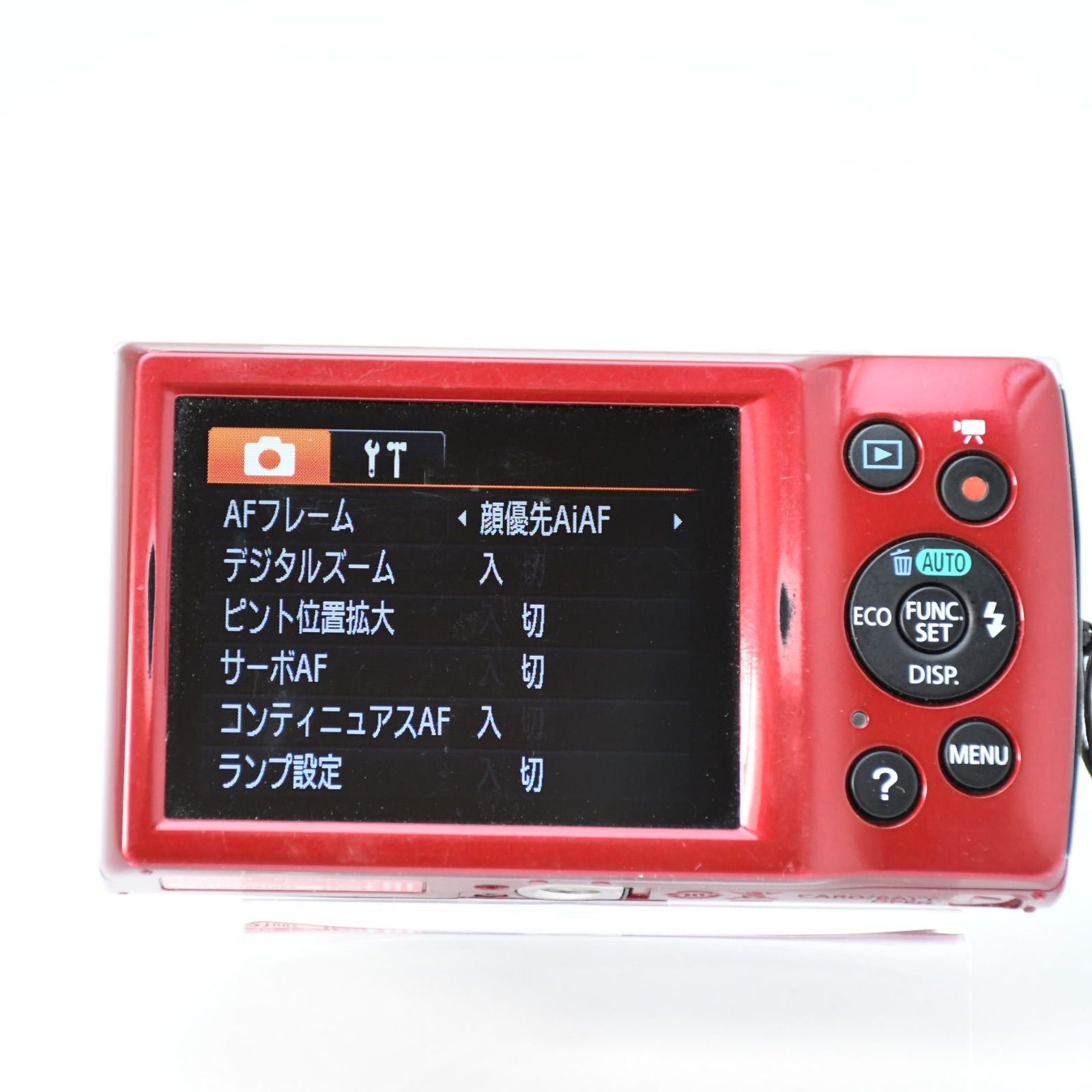 Canon キャノン デジタルカメラ IXY 150 レッド - メルカリ