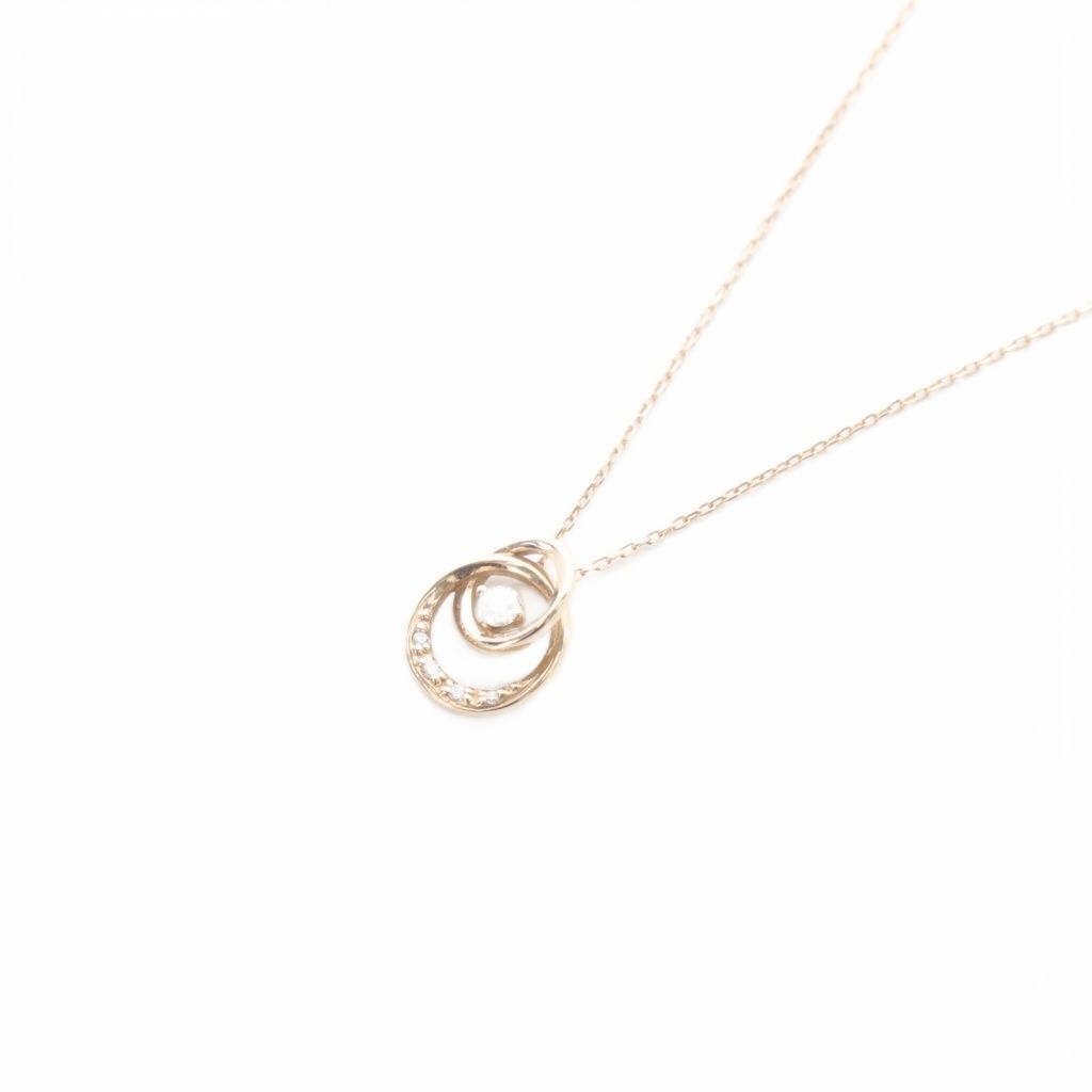 スタージュエリー STAR JEWELRY ネックレス TWO UNIVERSE K18 イエローゴールド