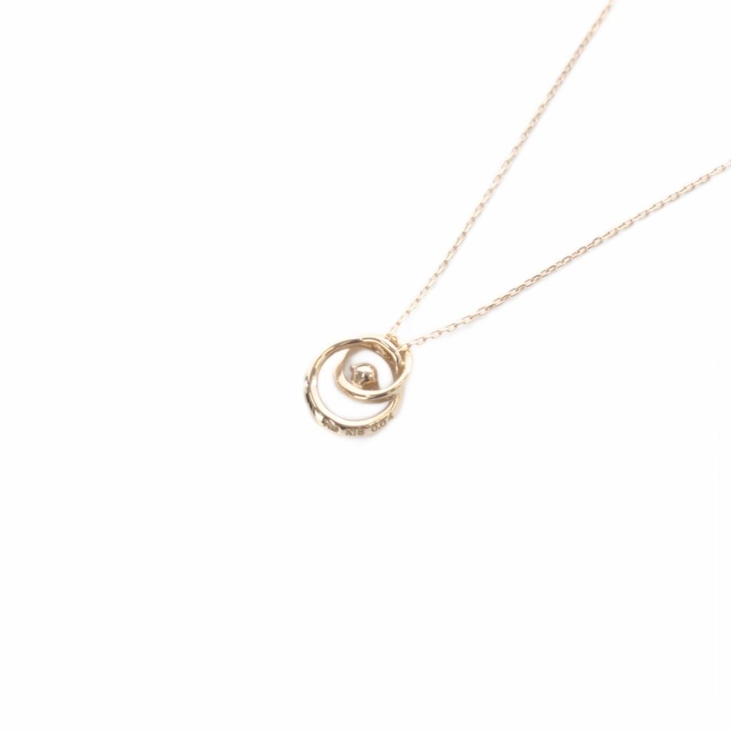 スタージュエリー STAR JEWELRY ネックレス TWO UNIVERSE K18 イエロー 
