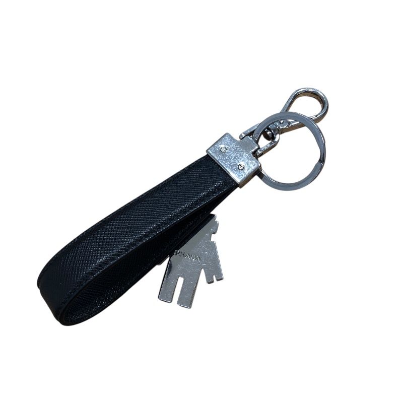 プラダ PRADA ロボットキーホルダー 2PP040 サフィアーノレザー/メタル