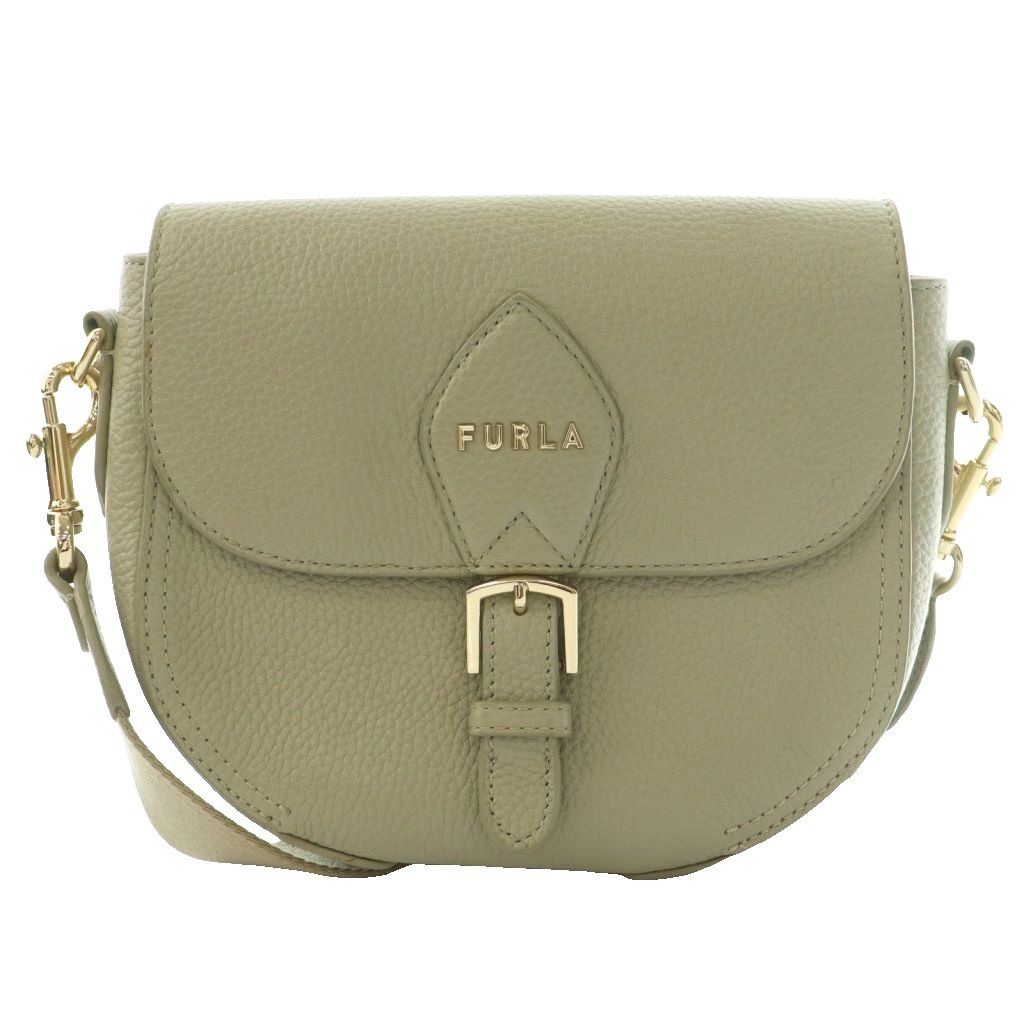 フルラ FURLA ウラニア Urania ショルダーバッグ レザー グレー /SS ■OS