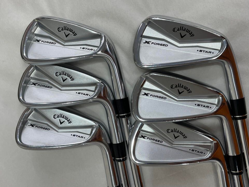 キャロウェイ　X FORGED STAR 2024　NSプロ950GH neo　Sフレックス　アイアンセット　中古　ゴルフドゥ！松前R56店【最短即日発送】