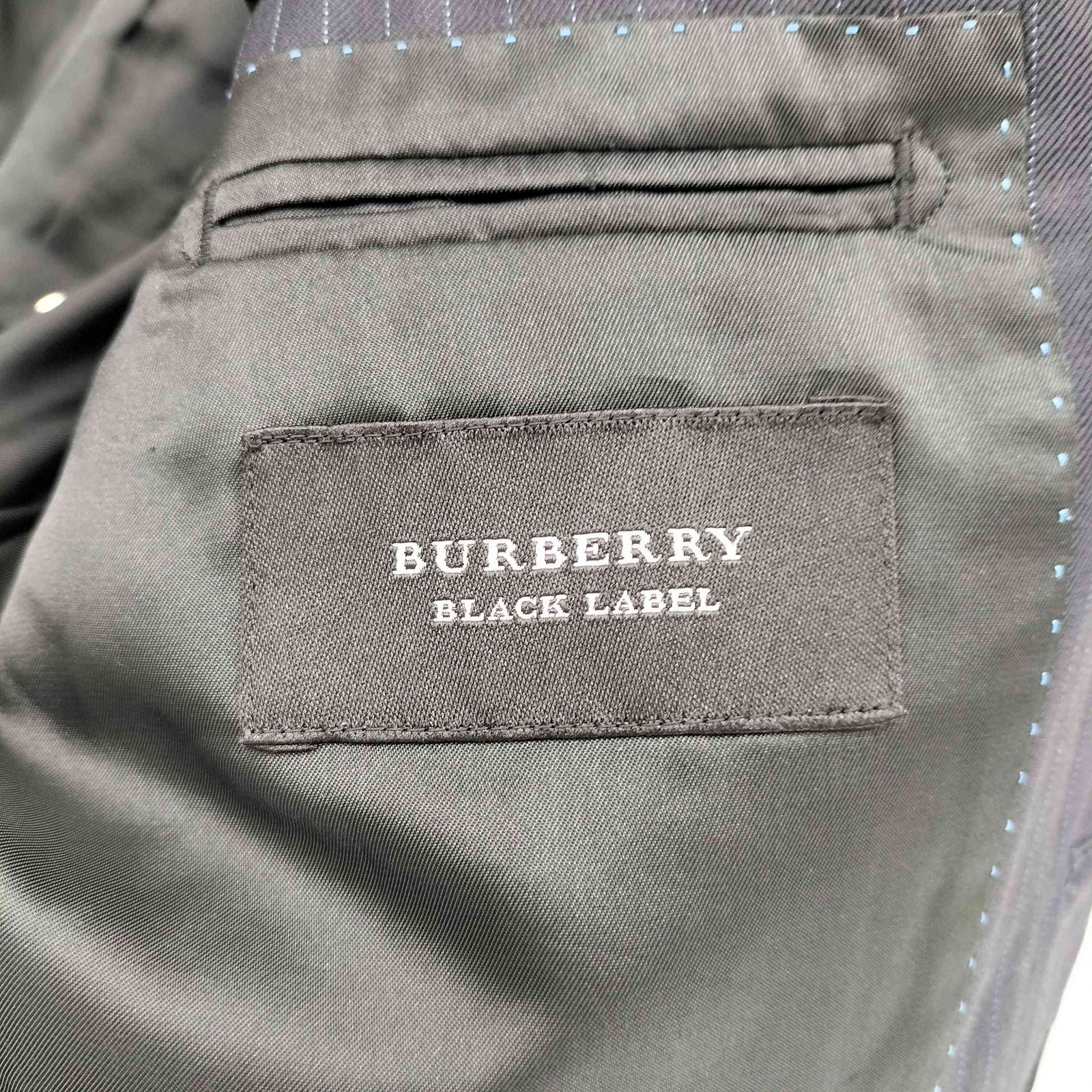 バーバリーブラックレーベル BURBERRY BLACK LABEL ストライプ