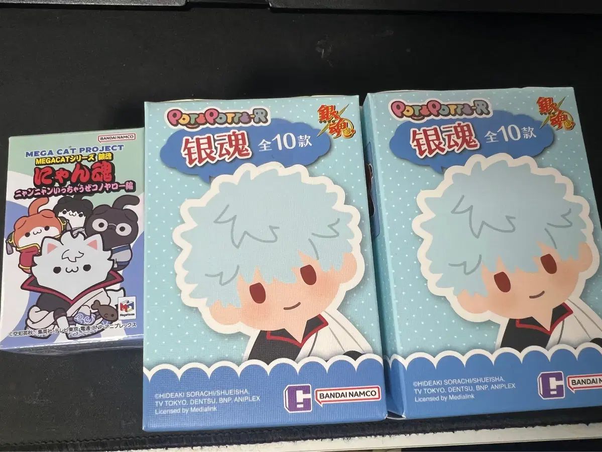 銀魂 ポテポテ 土方 神楽 メガキャット 新八 まとめ売り