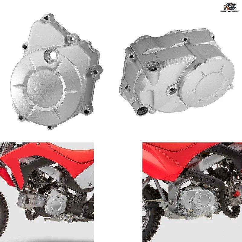 オートバイ左右クランクケースステーターカバー ホンダ CRF110F 2013-2025