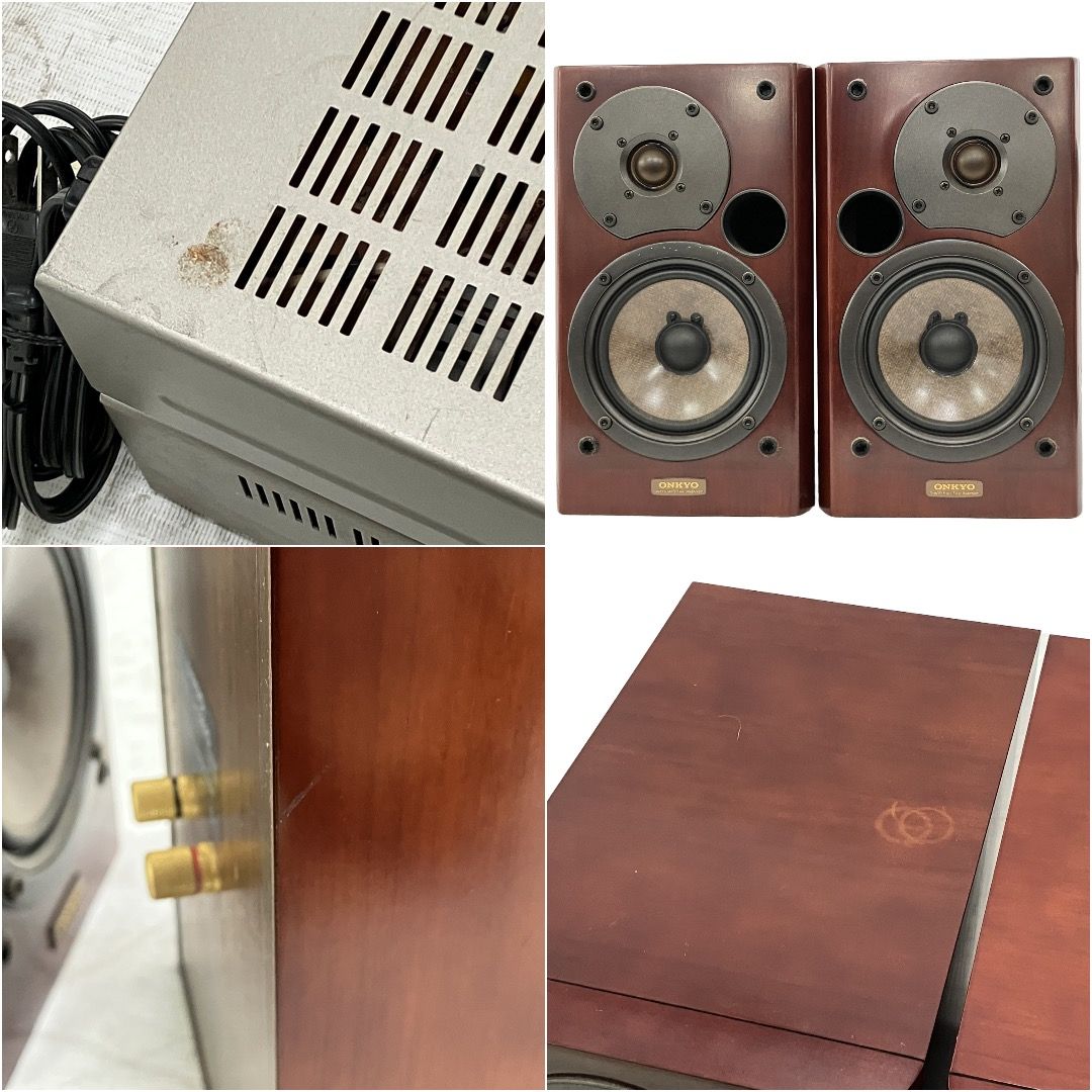 ONKYO C-709X A-909X セット ONKYO A-909X MD-105TX T-405X C-709X D-102EXG システムコンポ