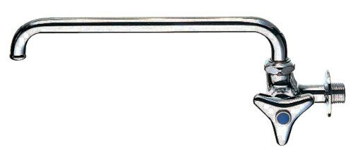 新品 SANEI(サンエイ) 【横形自在水栓】 呼び13 パイプ長さ240mm POS付 JA20J-L2-13