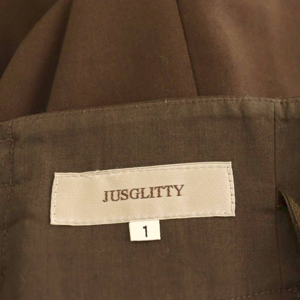 ジャスグリッティー JUSGLITTY 25AW ラップデザインタイトスカート 1