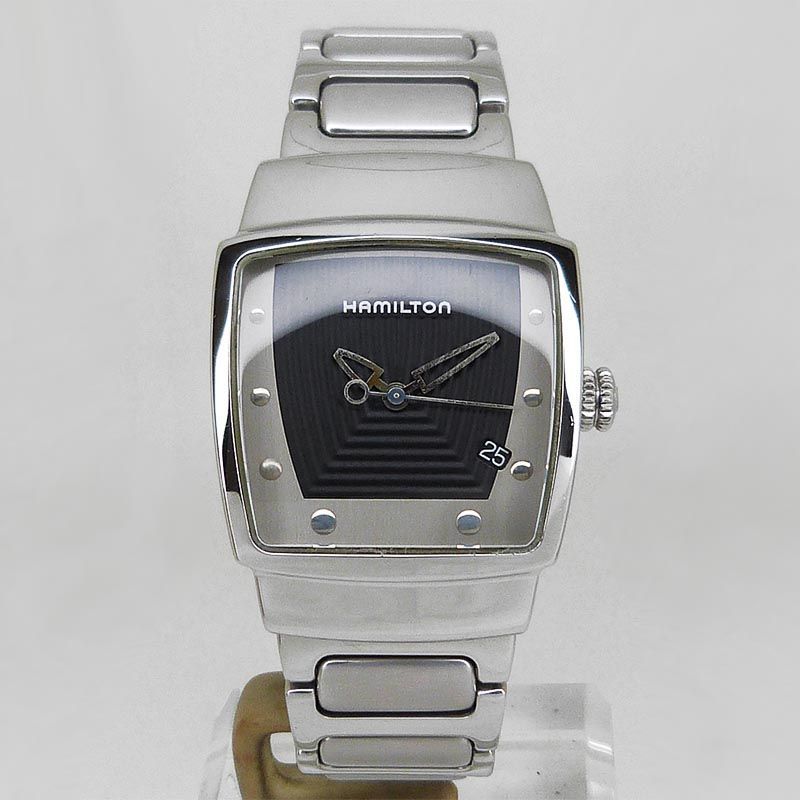 中古ハミルトン【HAMILTON】 6331 エベレスト ブラック QZ - メルカリ