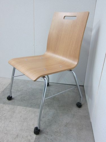 【中古品】オカムラ MONOS3(モノス3)シリーズ キャスター付きモノス3チェア 9326SP 9561 ナチュラル