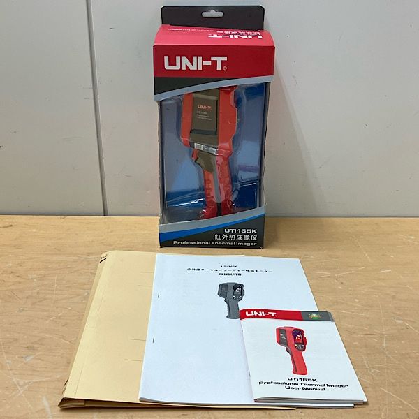 【中古】UNI-T UTi165K 赤外線 サーモグラフィ カメラ ボディサーモ 高精度非接触温度計 ●135124
