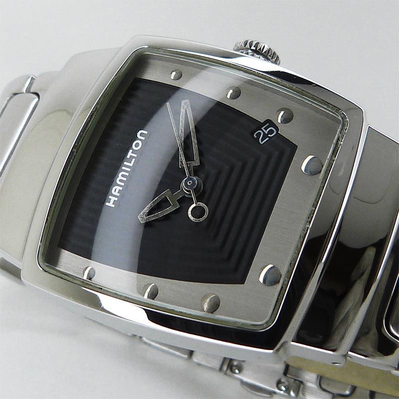 中古ハミルトン【HAMILTON】 6331 エベレスト ブラック QZ - メルカリ