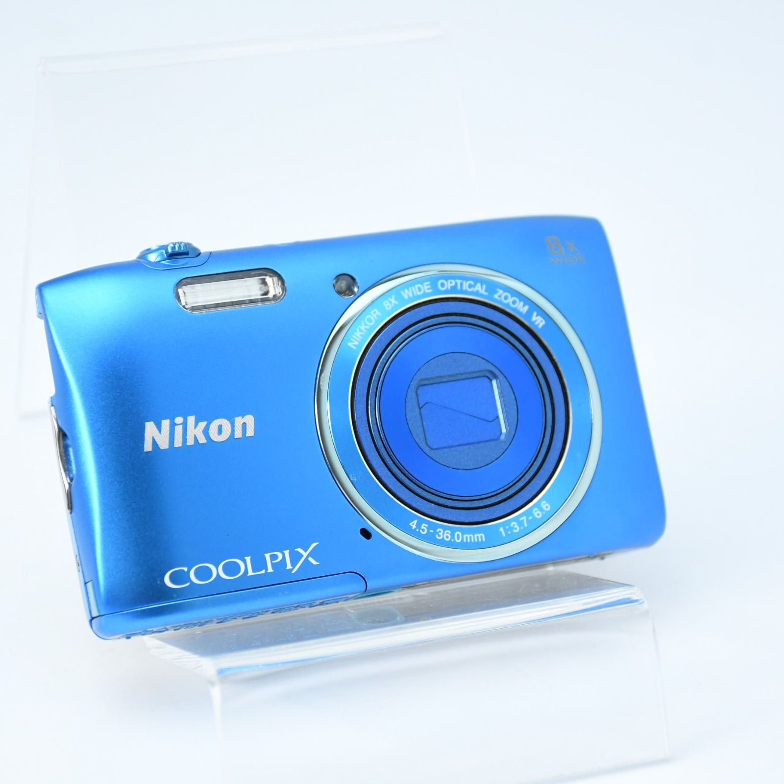 訳あり】Nikon COOLPIX S3600 デジタルカメラ 有効2005万画素CCDと光学