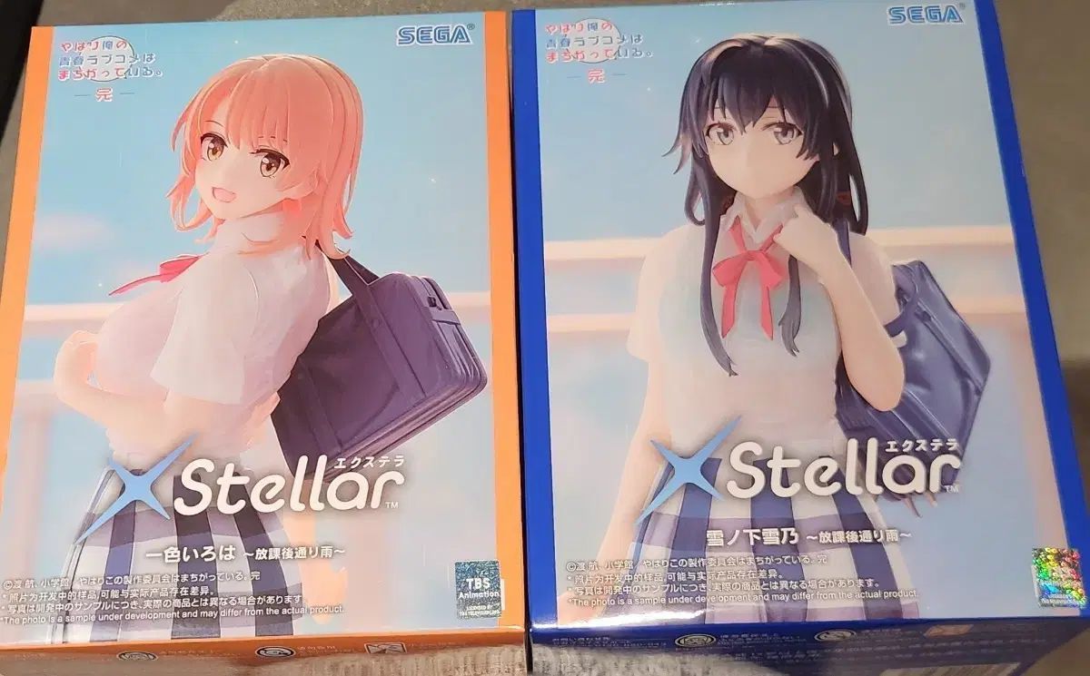 セガ ステラ フィギュア イロハ／ゆき 2種