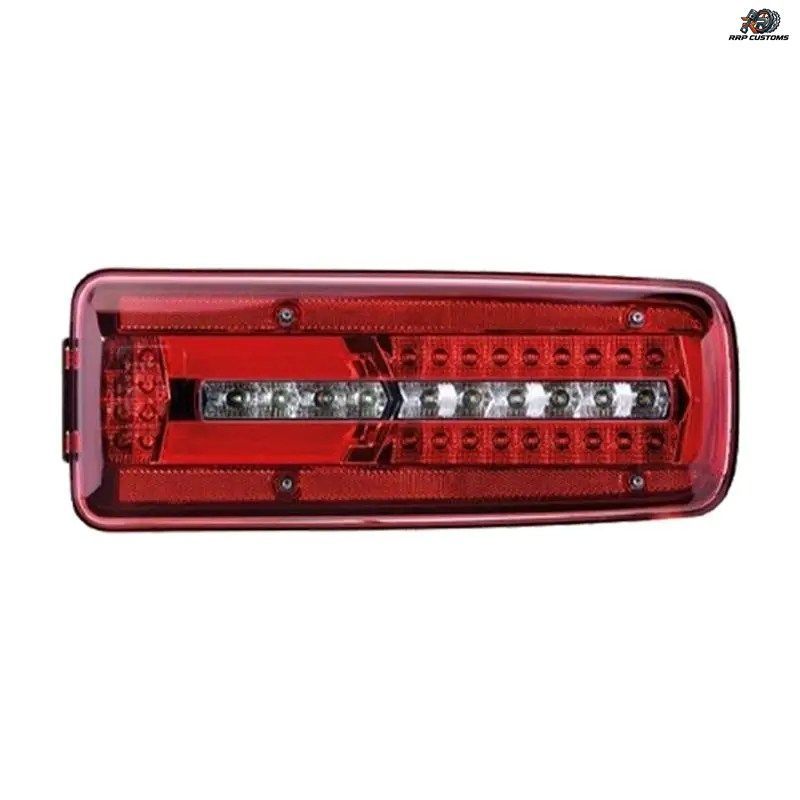 24V LED トラック 左リアバンパー テールライト ブレーキシグナルライト MAN TGX TGS TGL TGM 81252256563 パーツ