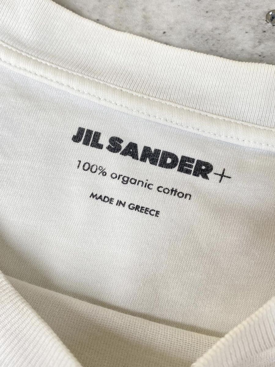 JIL SANDER ジルサンダー 無地 オーガニックコットン100％ Tシャツ