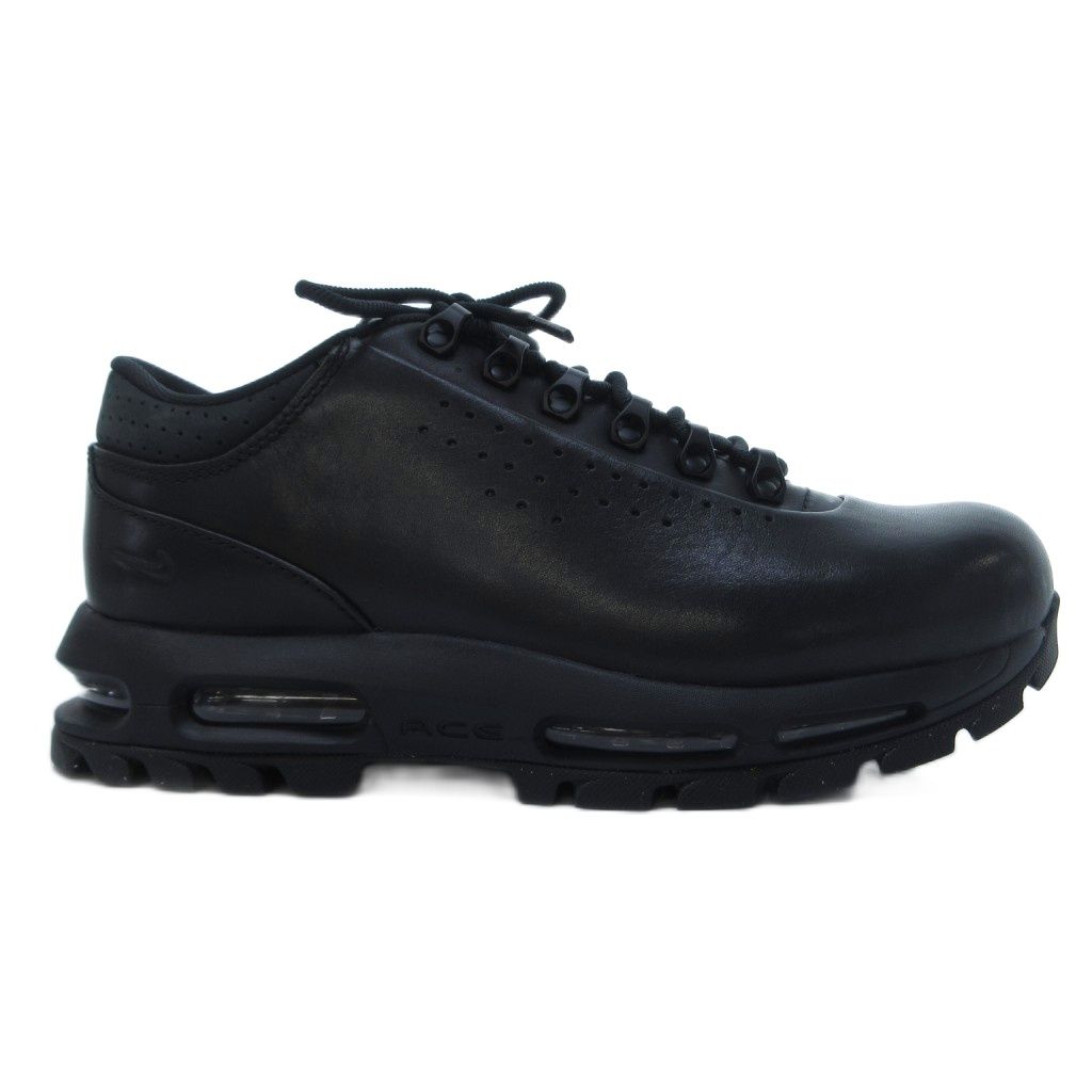 ナイキ NIKE タグ付き AIR MAX GOADOME LOW SP ACG BLACK スニーカー レザー ビジブルエアー ローカット 黒 ブラック IQ0641 27.5 /HW