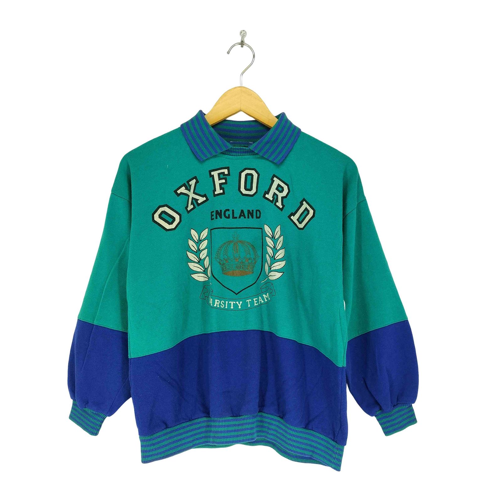 ユーズドフルギ USED古着 90S カレッジプリントトレーナー メンズ 表記 