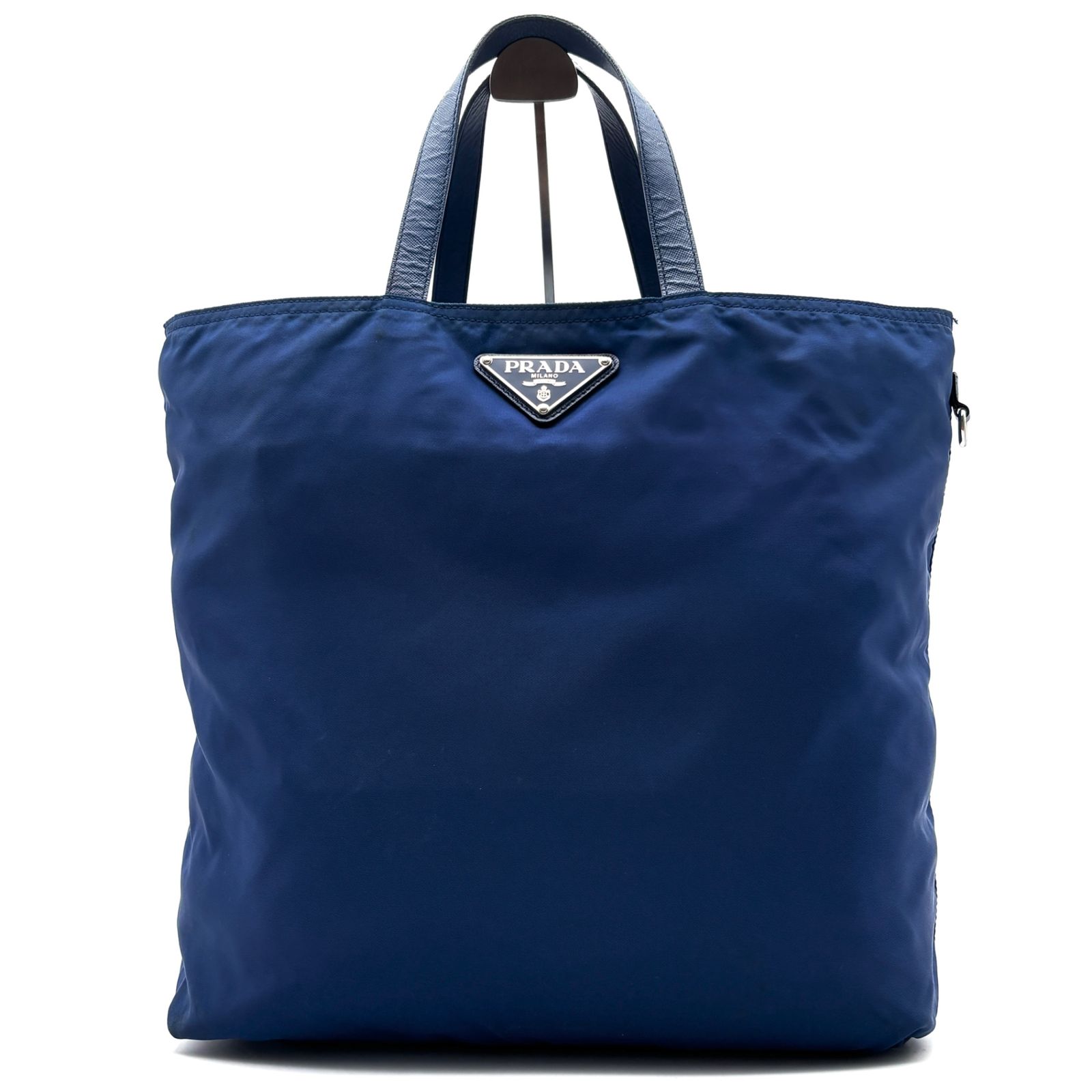 希少 PRADA 2008年北京五輪限定 トートバッグ 2way オリンピック 希少 レア プラダ PRADA テスート トートバッグ ハンドバッグ ブルー
