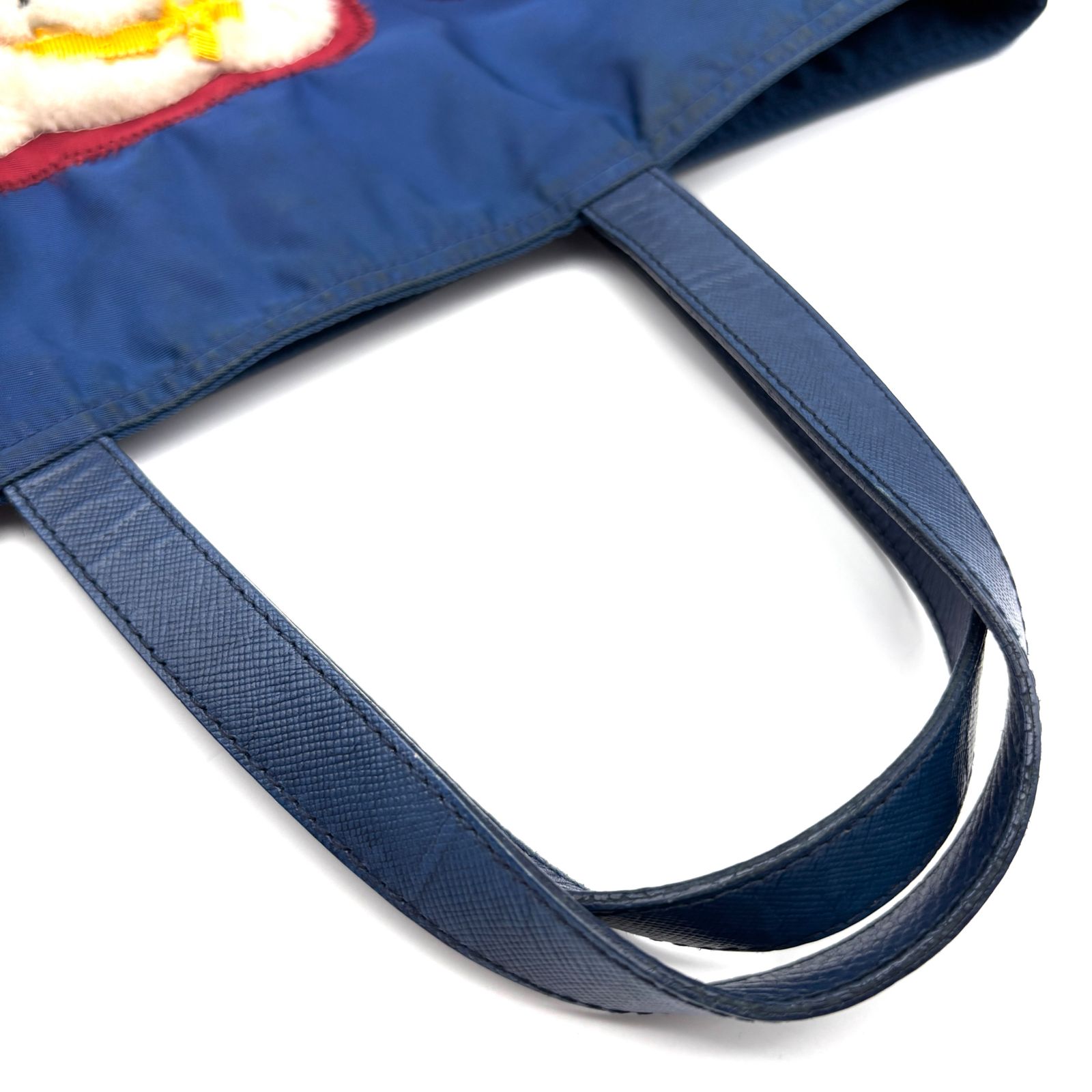 希少 PRADA 2008年北京五輪限定 トートバッグ 2way オリンピック 希少 レア プラダ PRADA テスート トートバッグ ハンドバッグ ブルー
