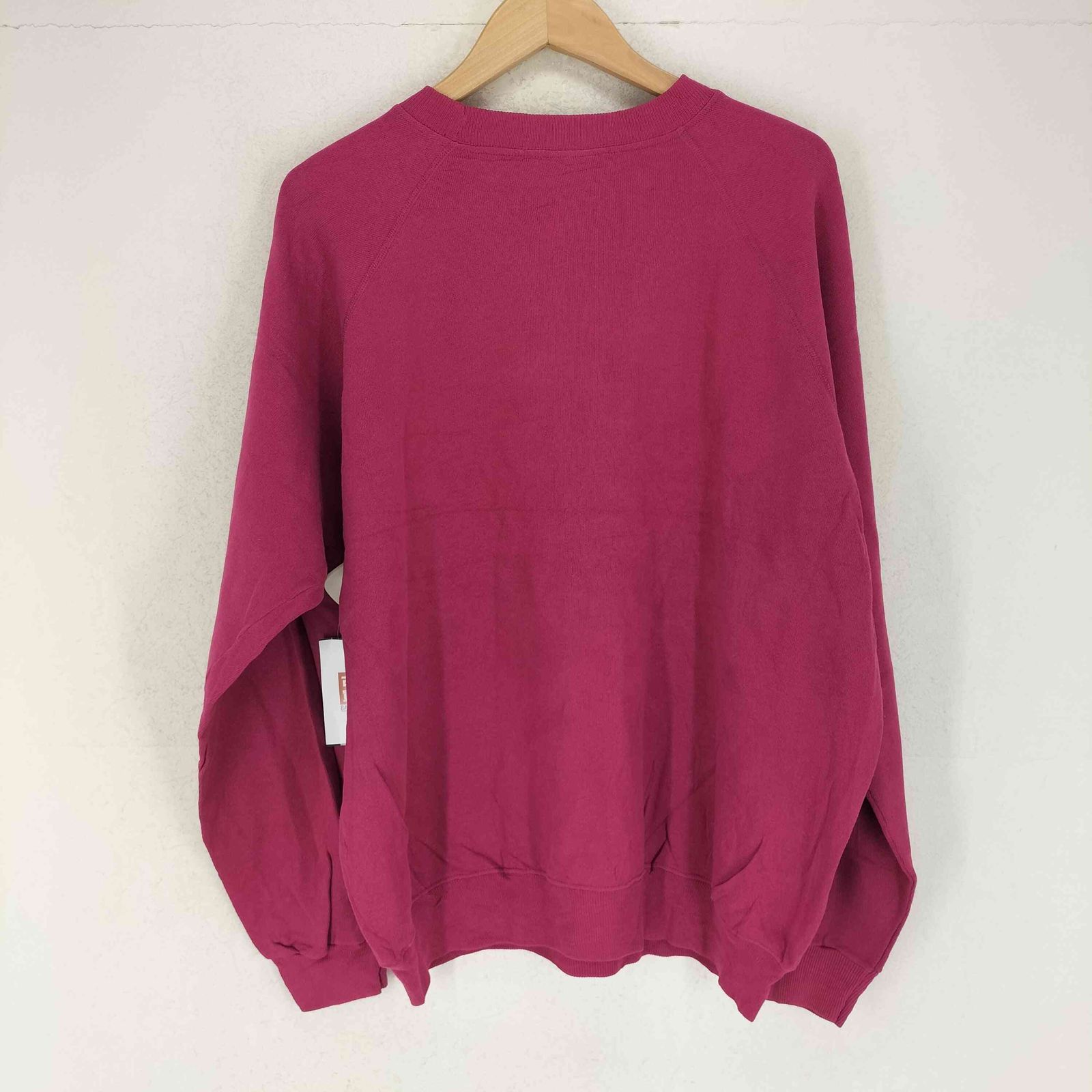 ヘインズ Hanes 80-90s USA製 フロントプリントラグランスリーブ 