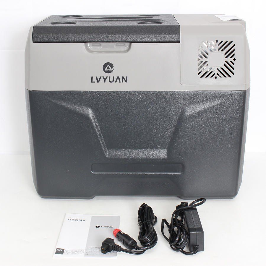 【新品/訳あり】LVYUAN CX40 40L ポータブル車載冷蔵庫 リョクエン 本体