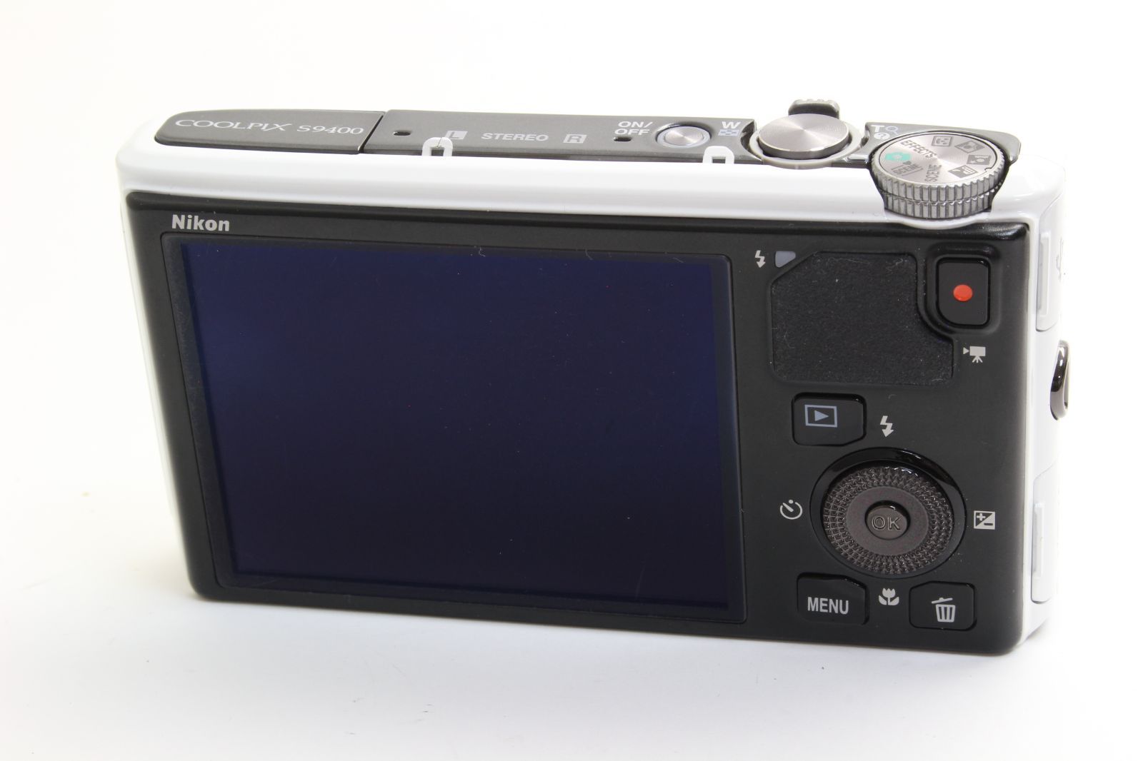B (並品) Nikon ニコン COOLPIX S9400 ホワイト 初期不良返品無料 5-36