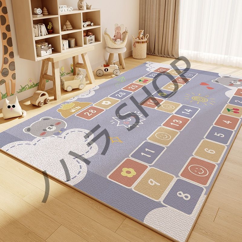 200*300cm/多機能使用/カーペット/滑り止め付き /ラグ マット /ベッドルーム リビングルーム 寝室の部屋 /マット/カーペット/ #E160