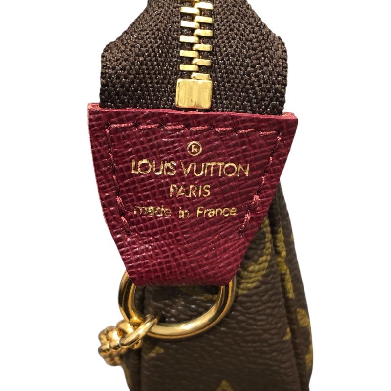 LOUIS VUITTON アクセソワール ミニポシェット ラベル M63798 ルイ・ヴィトン LOUIS VUITTON ミニポシェットアクセソワールラベル
