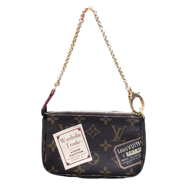 LOUIS VUITTON アクセソワール ミニポシェット ラベル M63798 ルイ・ヴィトン LOUIS VUITTON ミニポシェットアクセソワールラベル