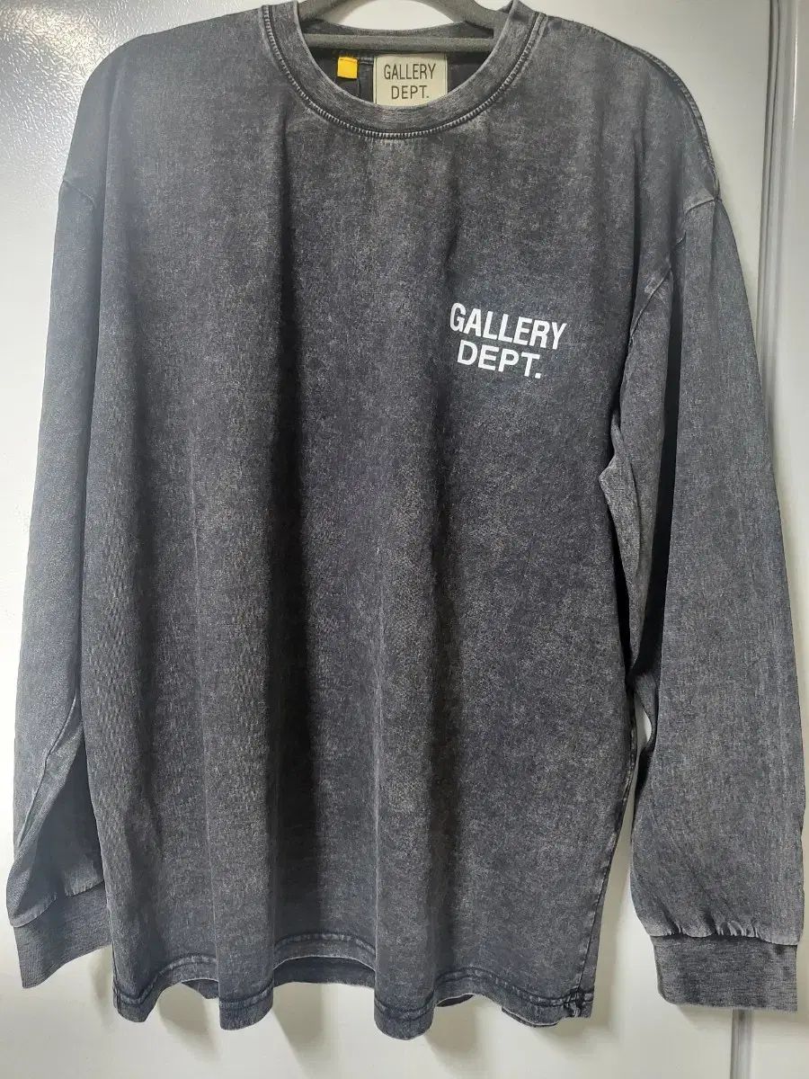 (新品) ギャラリー デパートメント ファイブ ロングスリーブ Tシャツ ブラック PIGMENT L