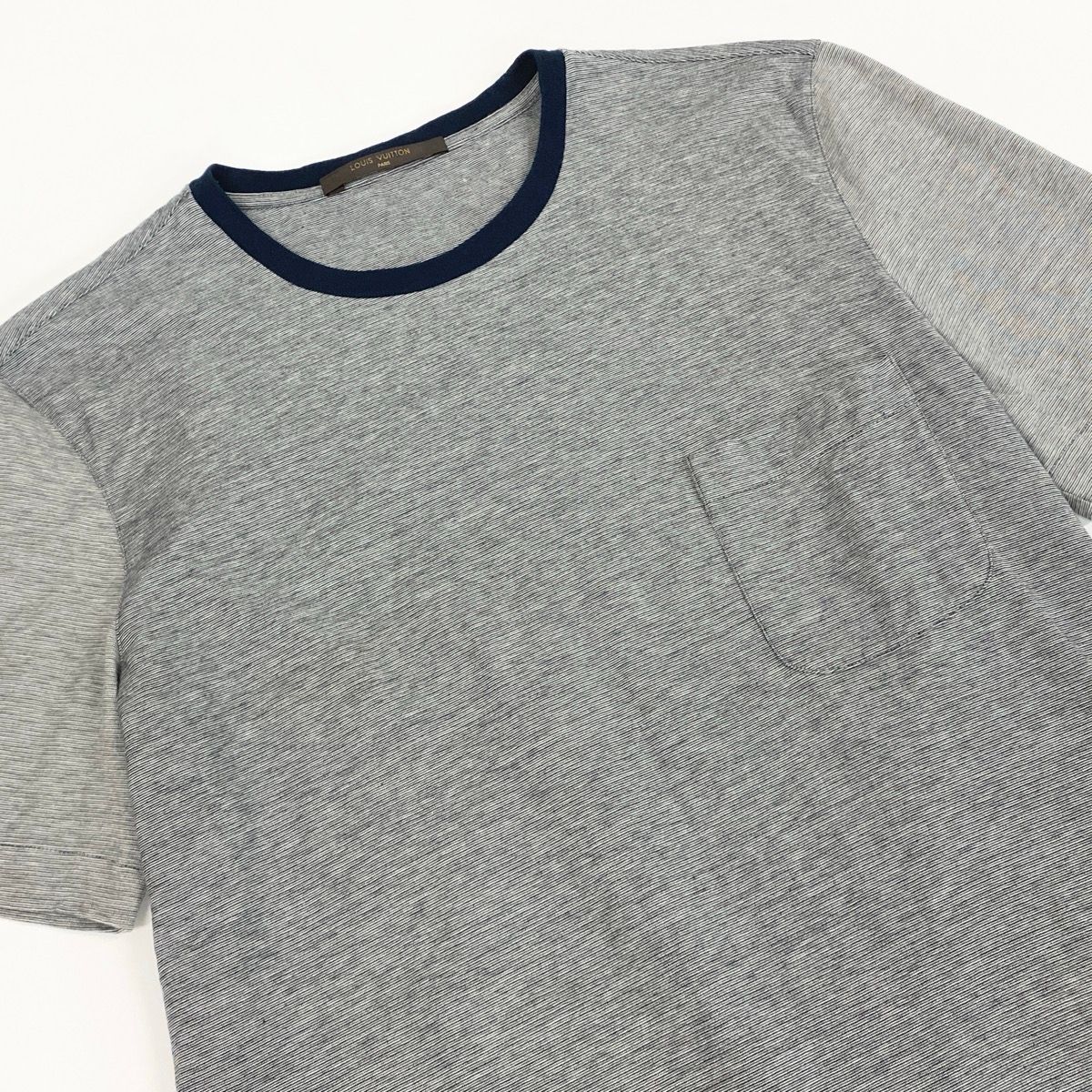 84e29【美品】 LOUIS VUITTON ルイヴィトン クルーネック 半袖Tシャツ